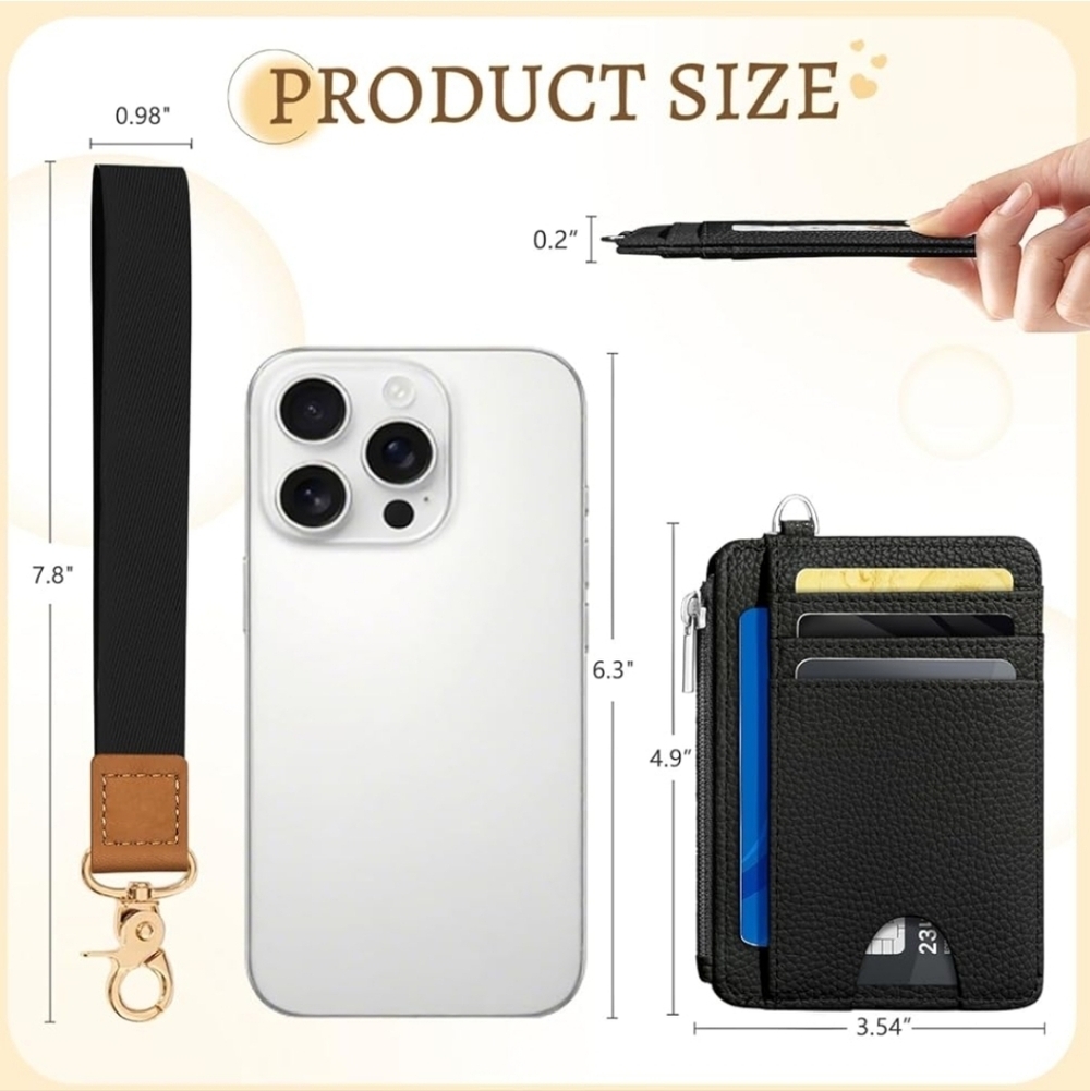 Black and White Cell Phone Accessory Set